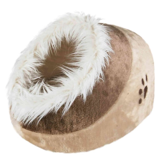 TRIXIE Pet Products Minou Cuddly Cave Beige/Brown